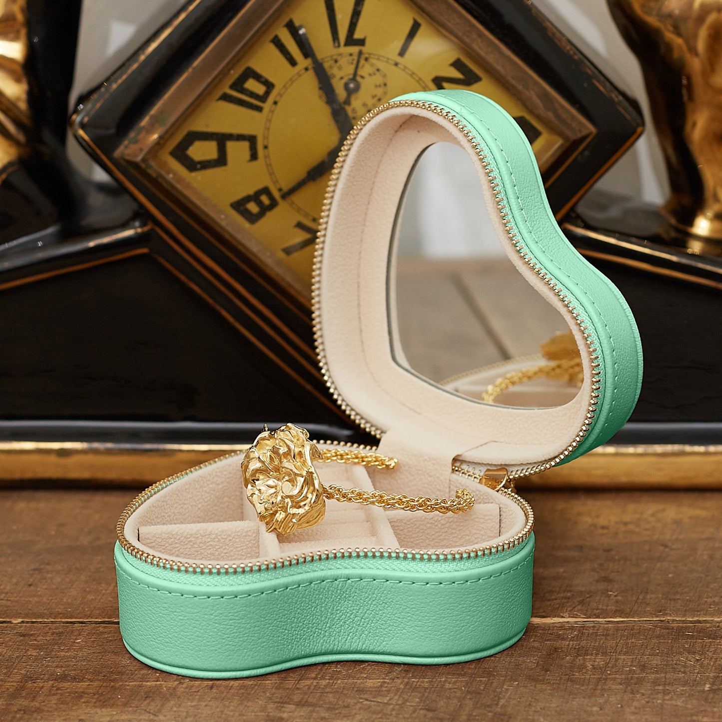 BoiteabijouxCoeur_lisse_vertdeau