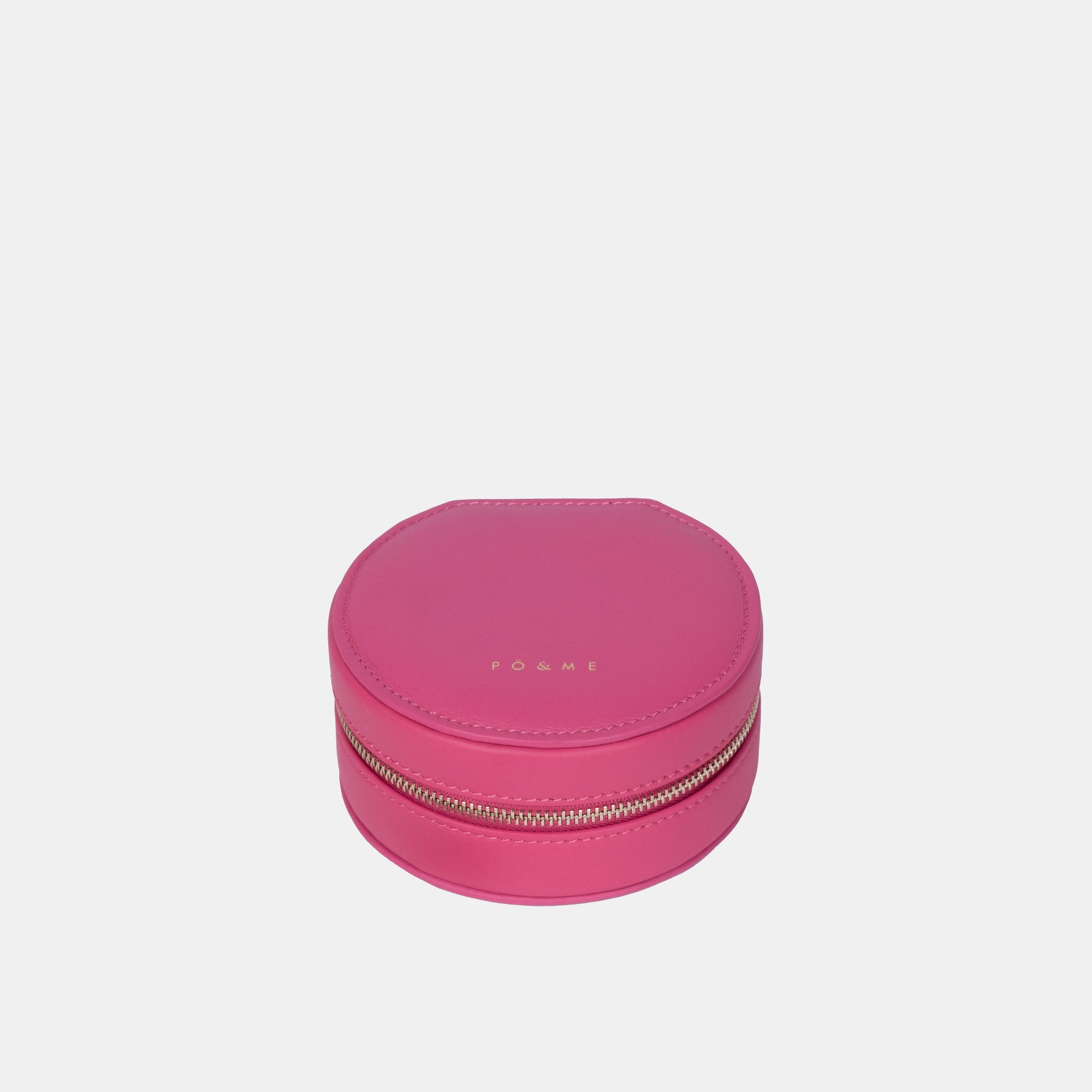 Boiteabijoux_trefle_cuirlisse_fuchsia