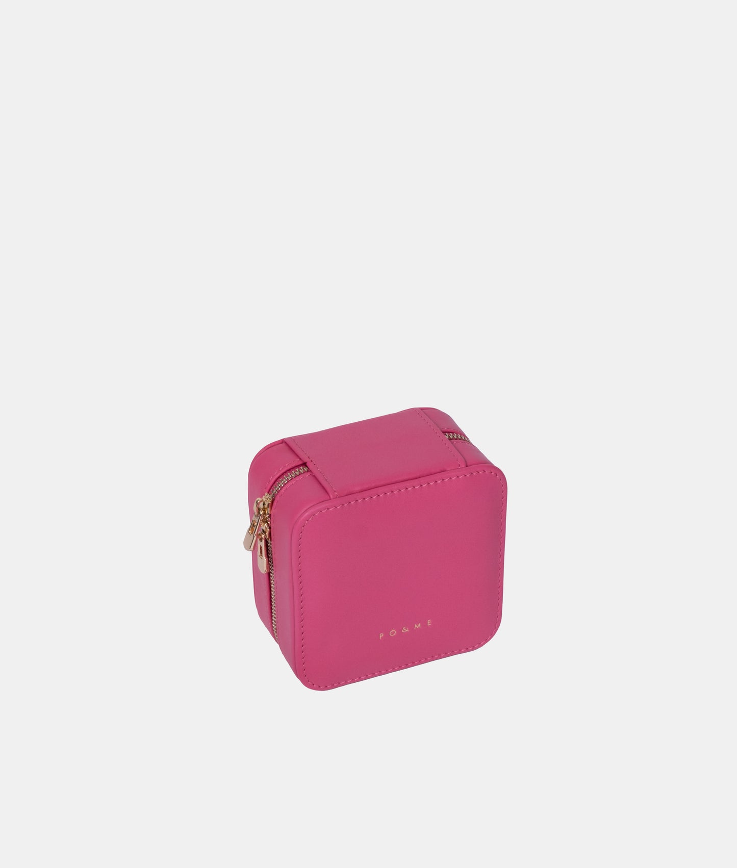 Checkered Jewelry Box - Smooth Leather