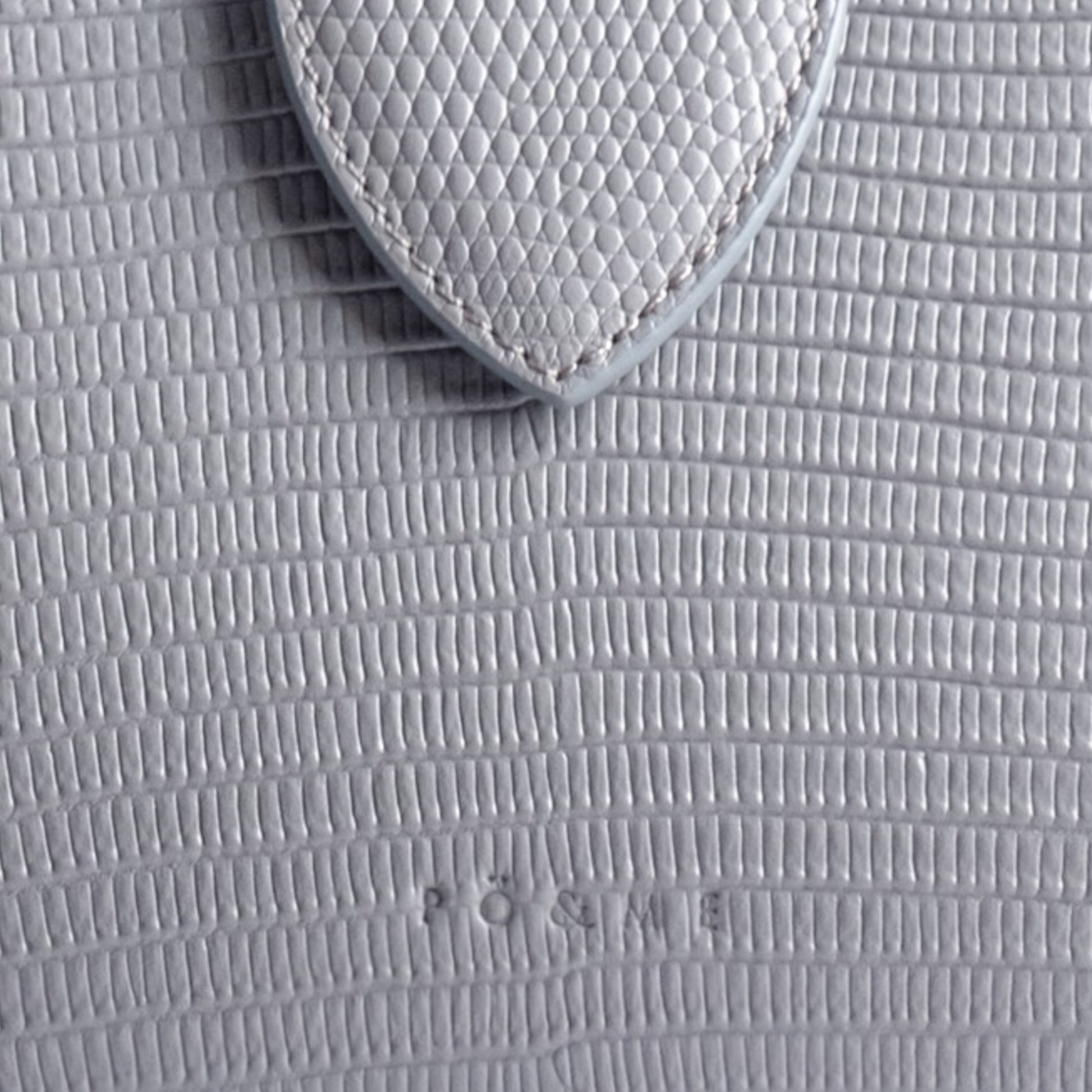 jeparleenreve_mini_gris_embossé_Lézard