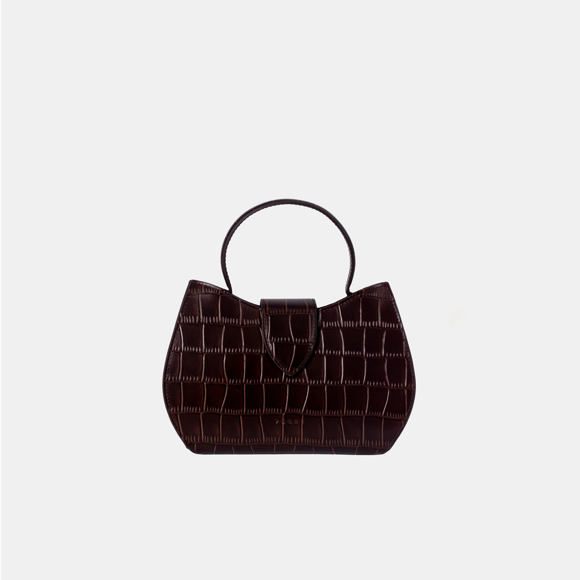 jeparleenreve_mini_Marron_embossé_croco