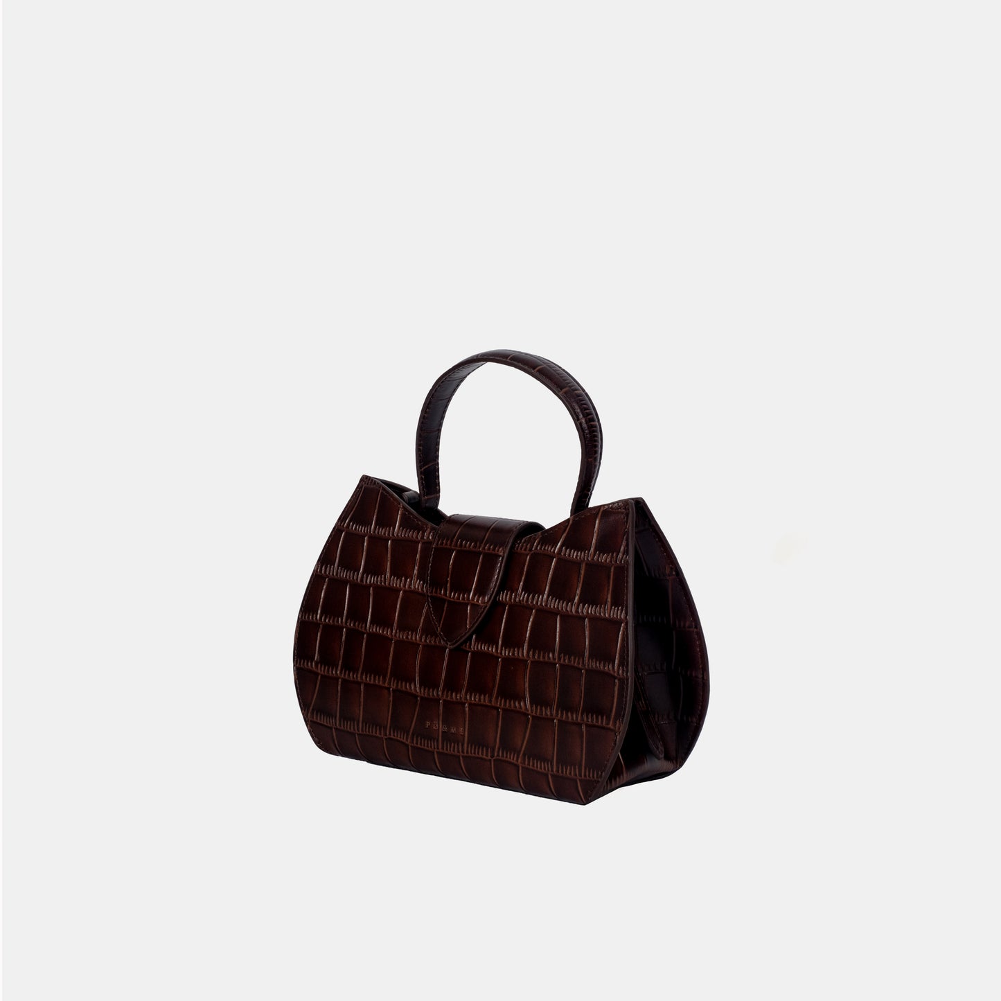 jeparleenreve_mini_Marron_embossé_croco