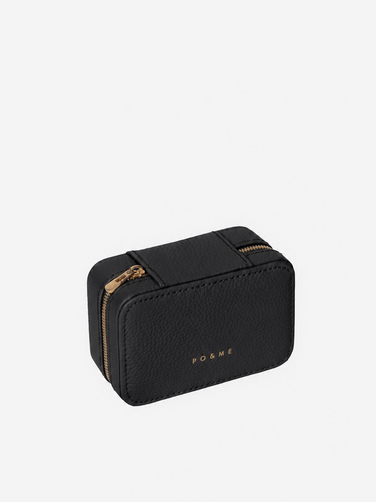 Boite à Bijoux Pique - Grainé - Avec Miroir_noir