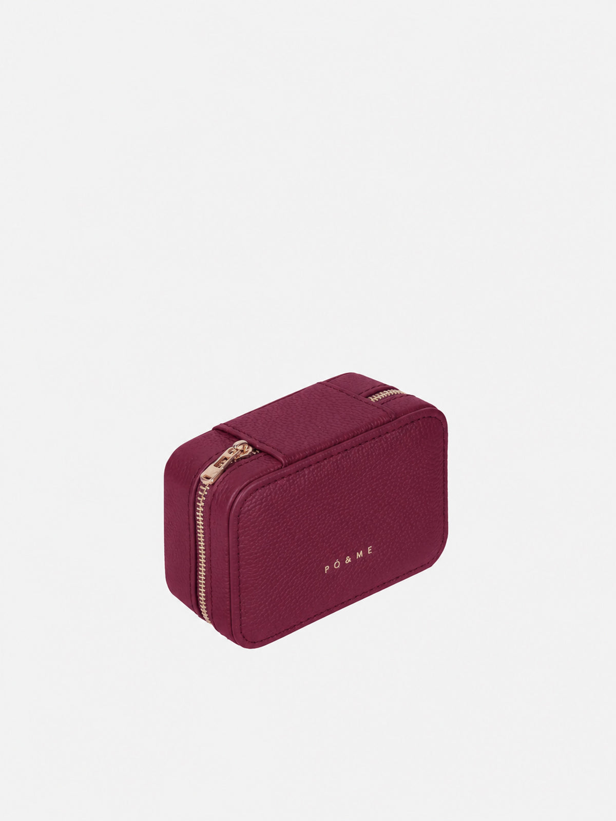 Boite à Bijoux Pique - Grainé - Avec Miroir_prune