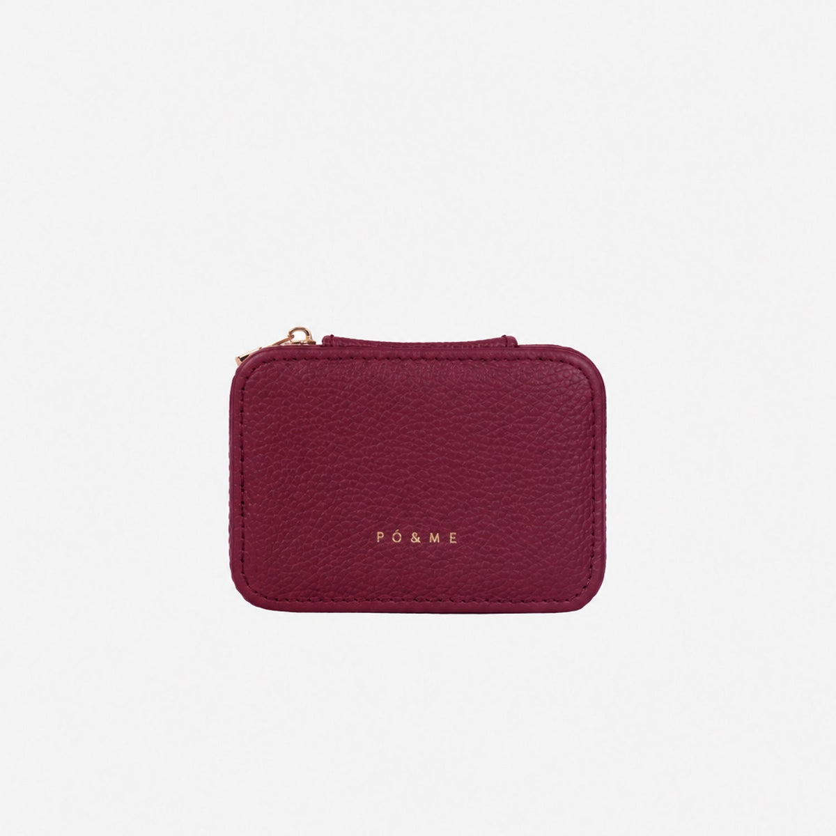 Boite à Bijoux Pique - Grainé - Avec Miroir_prune